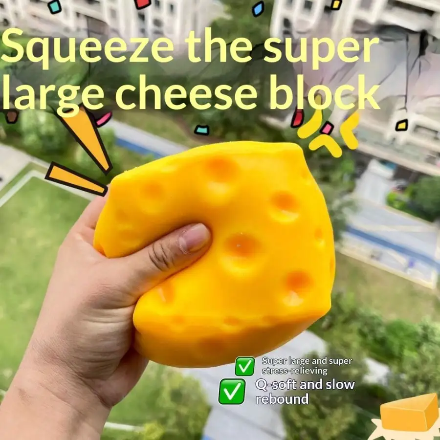 New 10cm Extra Large Cheese Sq - đánh giá và giá Food Xxl