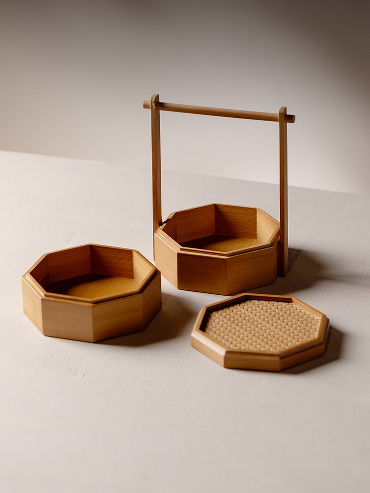 Portable Double Layered Bamboo - đánh giá và giá Food Snacks Corner