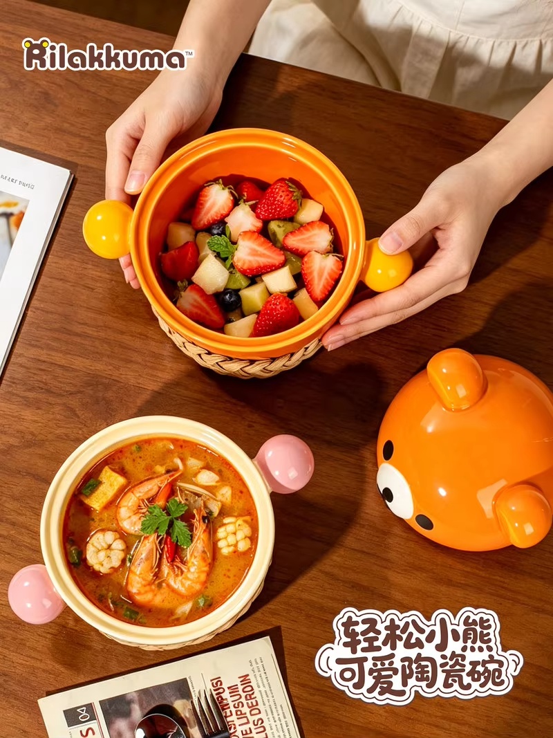 Kawaii Rilakkuma Ceramic Ramen - đánh giá và giá Food Xxl