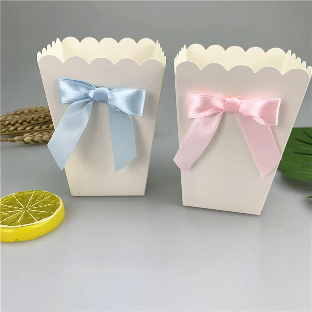 12pcs Pink Bow Popcorn Box Par - đánh giá và giá Food Snacks For 1 Year Old