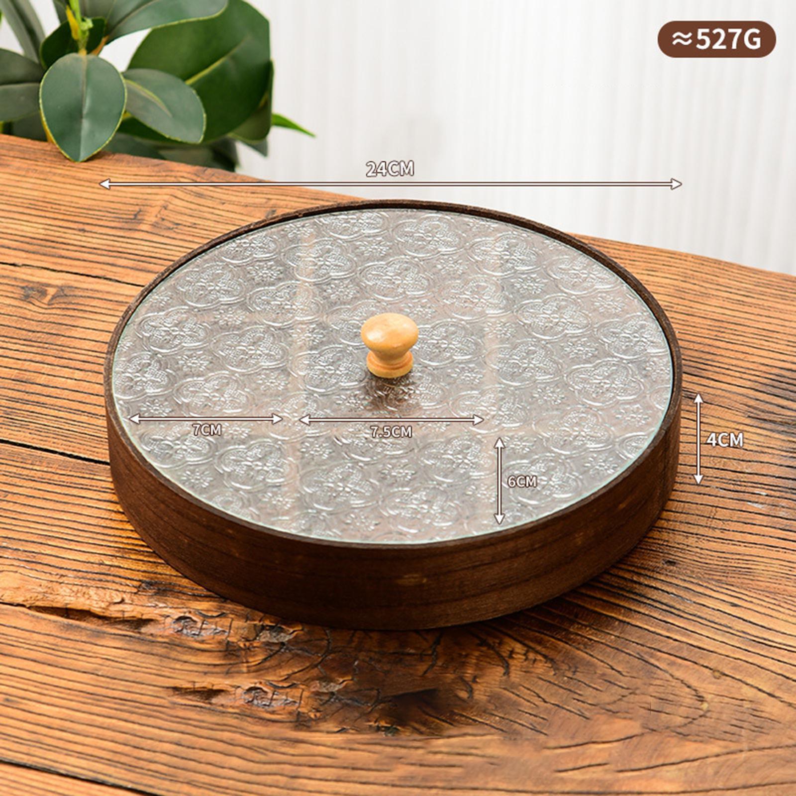 Wooden Glass Serving Bowl with - đánh giá và giá Food Platter Snacks
