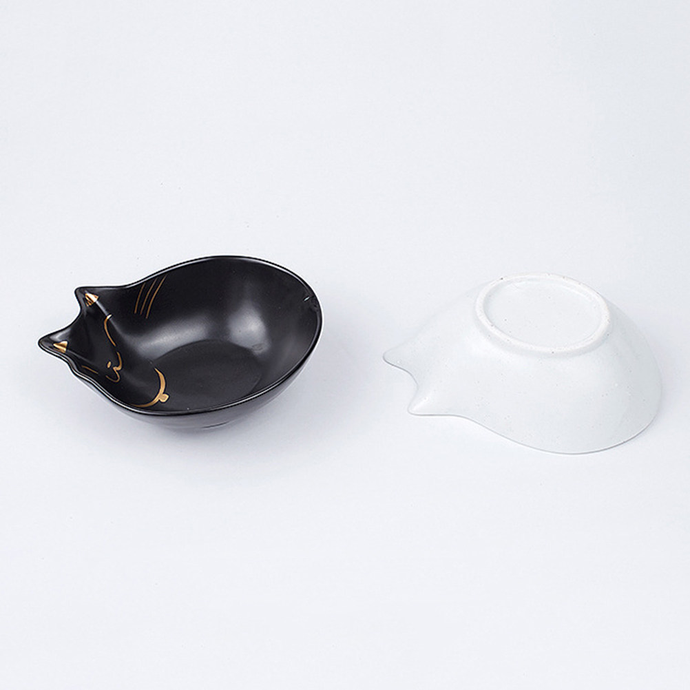 1Pcs Ceramic Cat Bowl Premium  - đánh giá và giá Food Snacks That Are Green