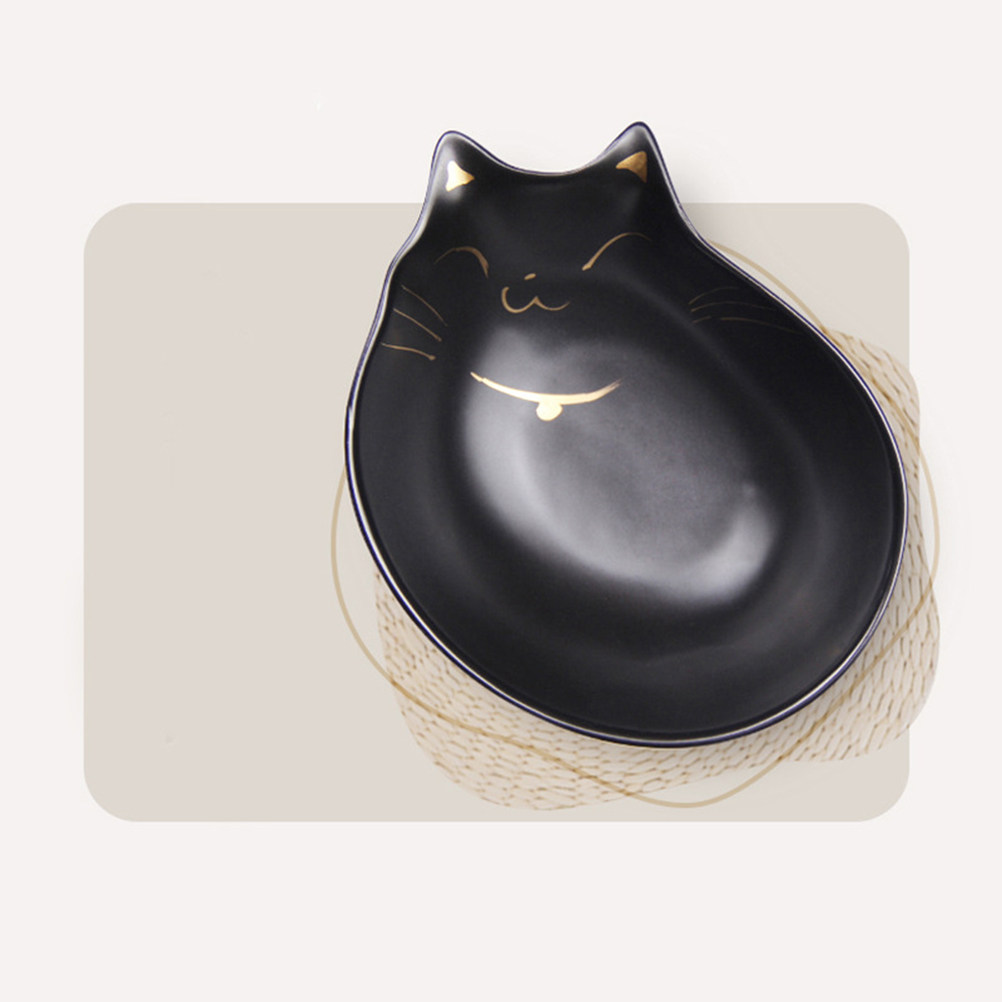 1Pcs Ceramic Cat Bowl Premium  - đánh giá và giá Food Snacks That Are Green