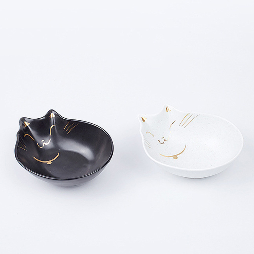 1Pcs Ceramic Cat Bowl Premium  - đánh giá và giá Food Snacks That Are Green