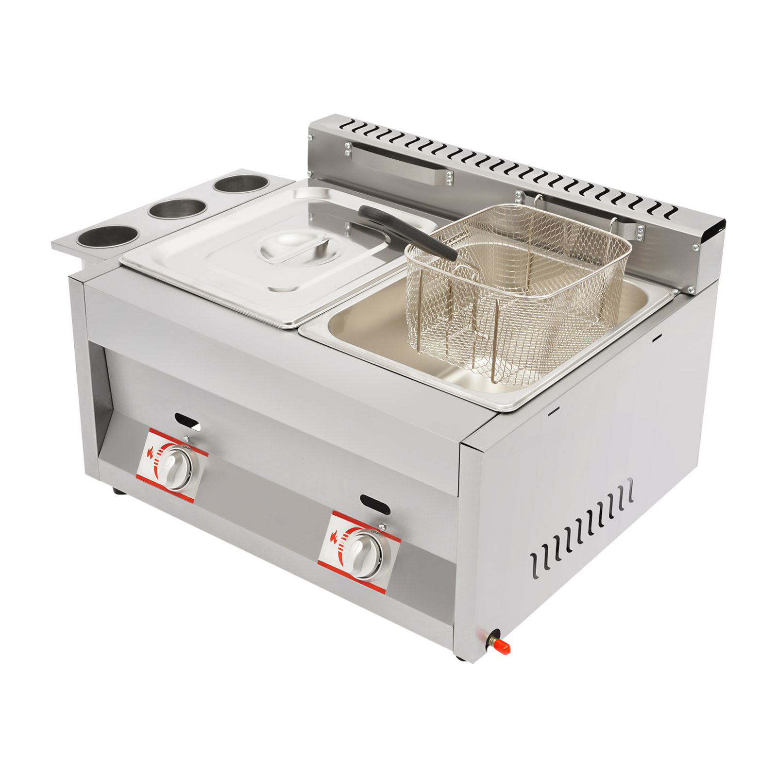 Commercial Deep Fryer 2-Tank 6 - đánh giá và giá Food Snacks Restaurant