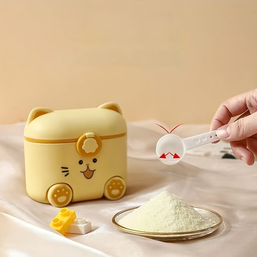 Cute Cat Milk Powder Container - đánh giá và giá Food Snacks For 1 Year Old