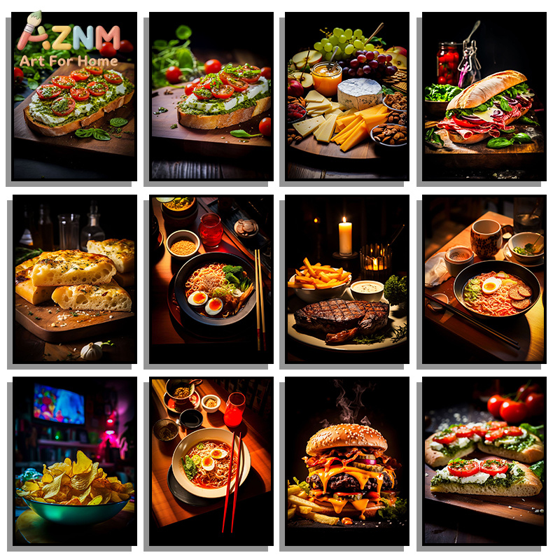 AZNM Gourmet Food Canvas Poste - đánh giá và giá Food Snacks Restaurant