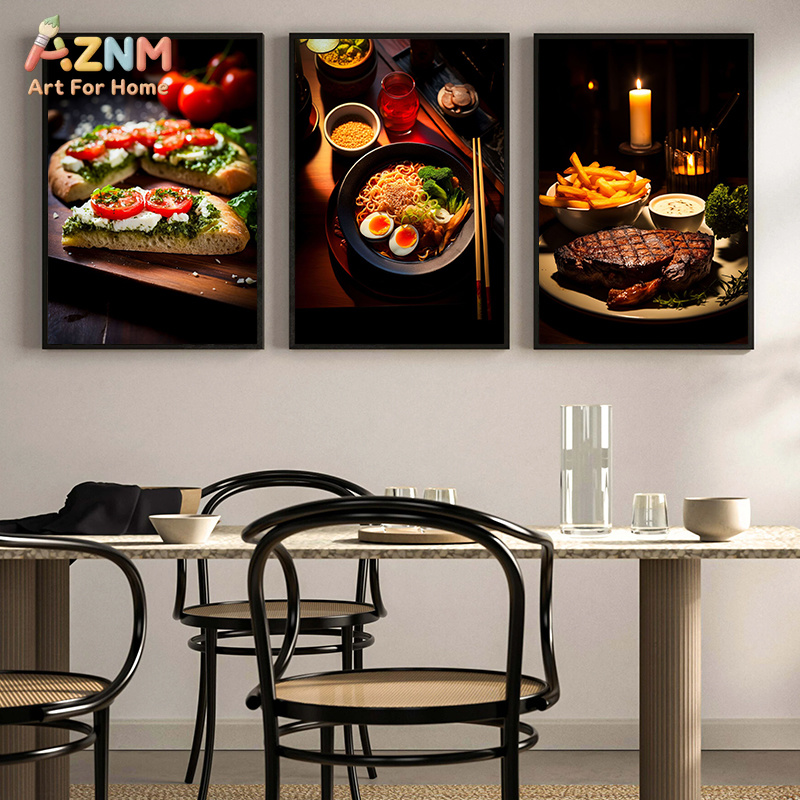 AZNM Gourmet Food Canvas Poste - đánh giá và giá Food Snacks Restaurant