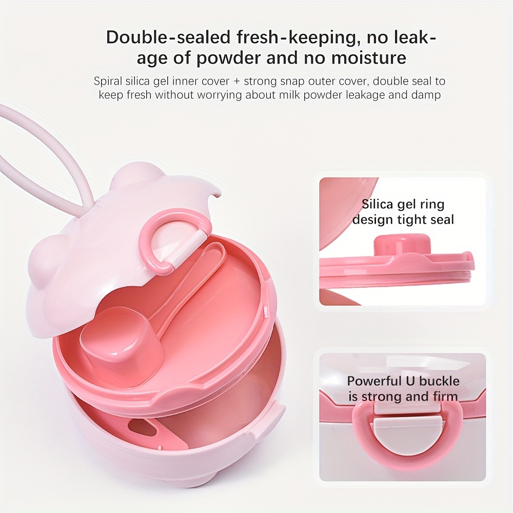 1pc Portable Four-Layer Milk P - đánh giá và giá Food Snacks For 1 Year Old
