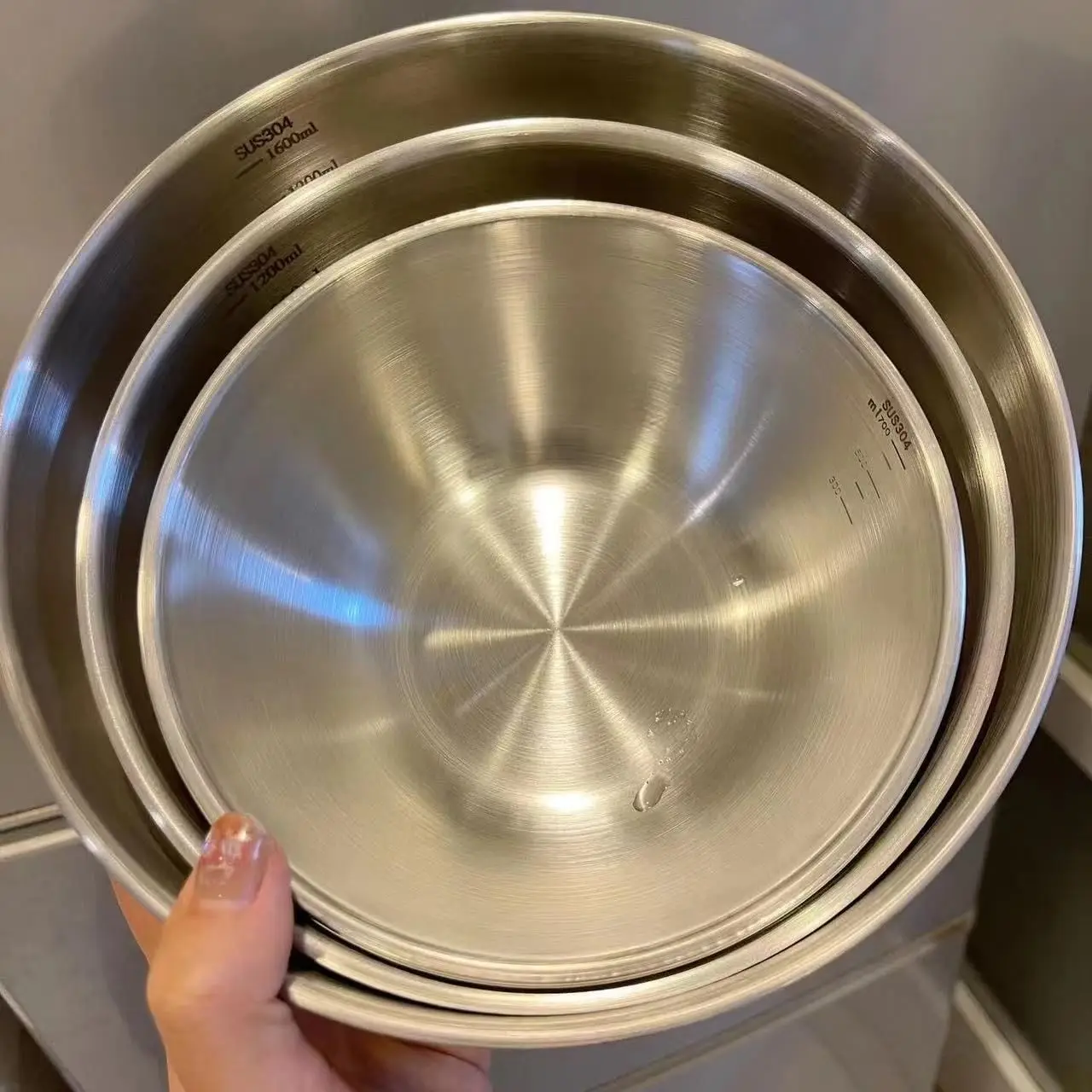 1-3 Stainless Steel Bowl Set w - đánh giá và giá Food Xxl