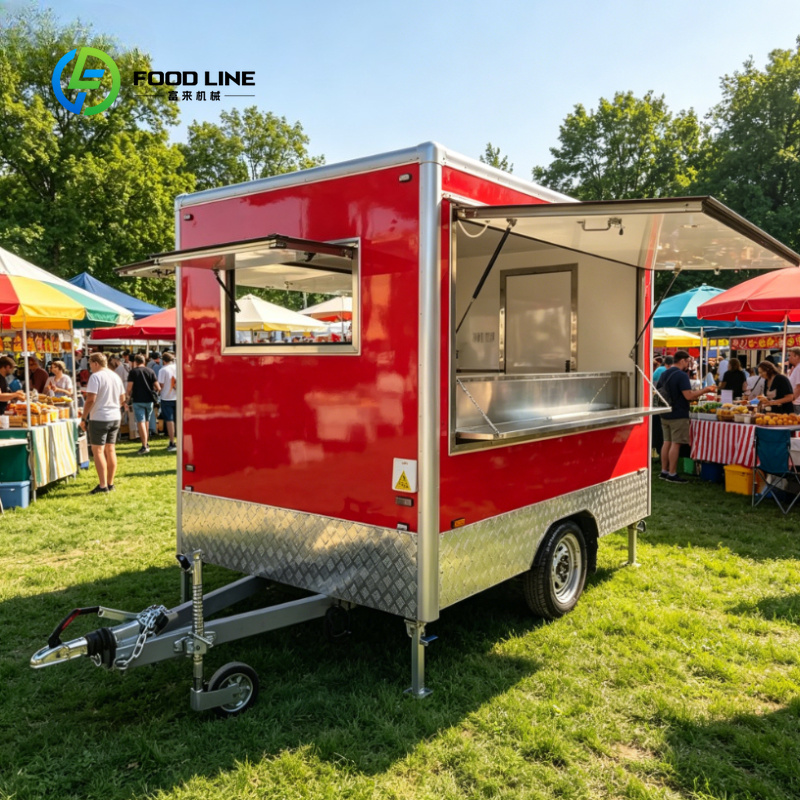 Customized Mobile Food Truck T - đánh giá và giá Food Snacks Restaurant