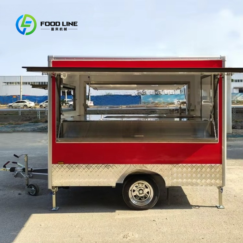 Customized Mobile Food Truck T - đánh giá và giá Food Snacks Restaurant