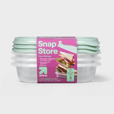 2026 New 3 Pack 24oz Square Fo - đánh giá và giá Food Snacks That Are Green